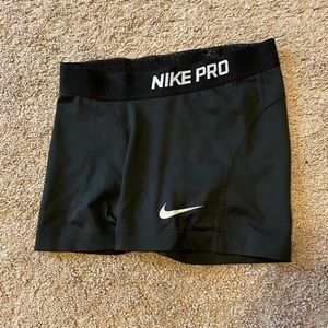 Nike pro spandex in black